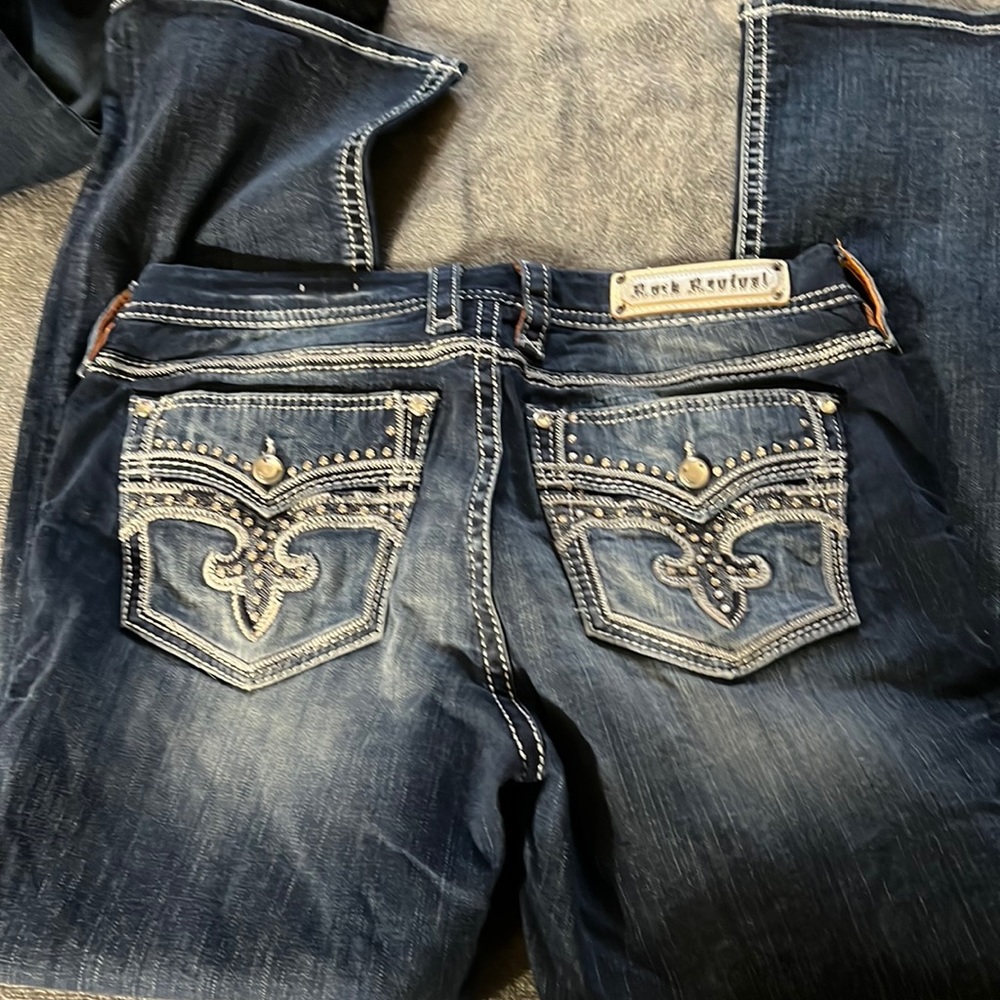 Rick revival jeans mid rise/boot
